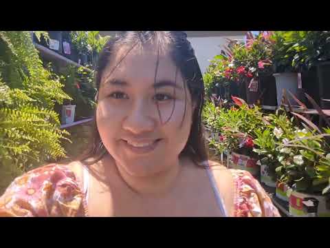 mini vlog: home Depot run (lots of flowers 🌻)
