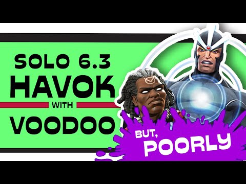 How to (Almost) SOLO Act 6.3 HAVOK Boss with Doctor Voodoo, but Poorly | Marvel Contest of Champions