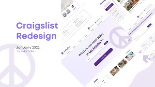Craigslist Redesign - Portfolio Project