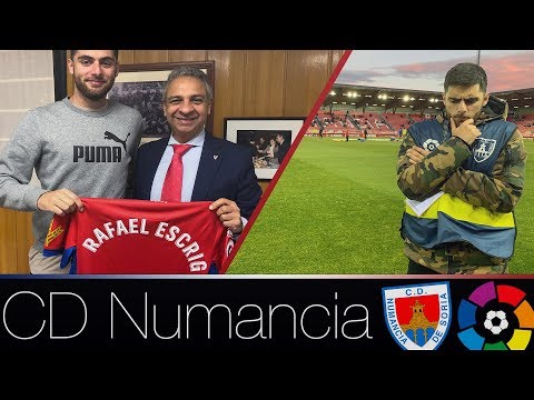 Video: El Youtuber Rafael Escrig visita Soria para conocer la historia del Numancia