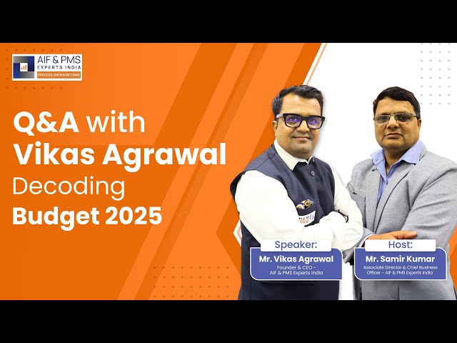 Mr. Vikas Agrawal discusses key highlights of the Union Budget for the fiscal year 2025-26