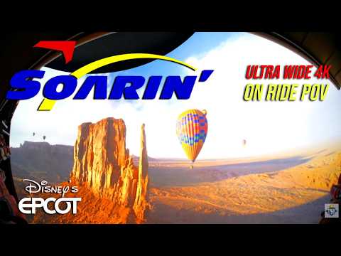 Soarin' Around the World at Disney's EPCOT - Ultra Wide POV