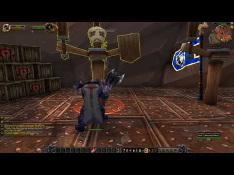 WoW Legion: Horde Warriors charge with "For the Horde!"