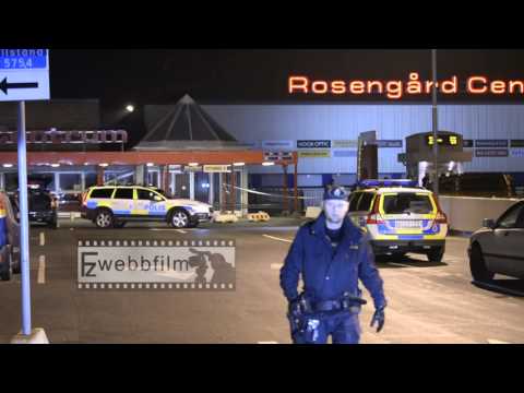 MALMÖ: Skottlossning utanför restaurang på Rosengård -15 nov 2015