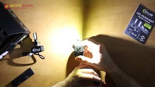 Solar H7 LED 12/24V 40W 5000Lm 6000K, CSP1860 (8207) - відео 1