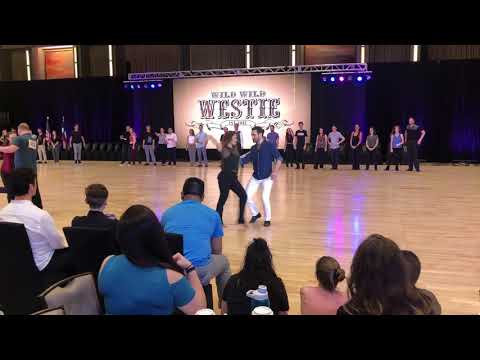 1st place Intermediate Jack and Jill Wild Wild Westie 2019 Taylor Schoen and Jack Fisher