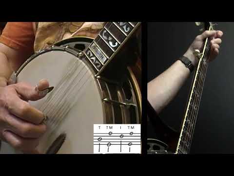 "Salty Dog" -- 5-String Bluegrass Banjo Tutorial