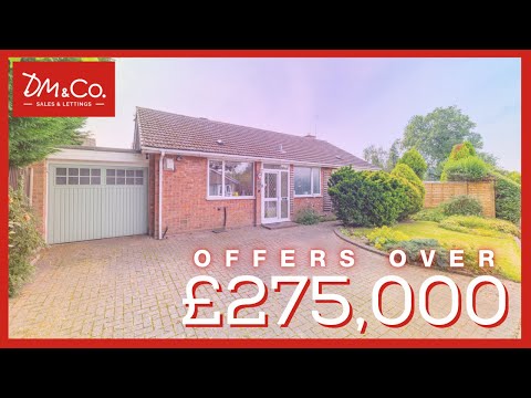 A fantastic chance to acquire a DETACHED bungalow situated in a quiet cul-de-sac - Fox Hollies Road