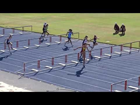 80m Hurdles 13yrs Girls, QGSSSA, QSAC, Brisbane 19/09/2019
