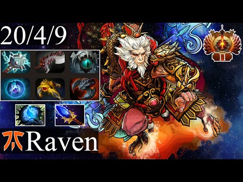 Fnatic.Raven - Monkey King | Carry Gameplay Dota 2 Patch 7.31d