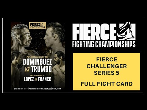 FULL CARD: FIERCE CHALLENGER SERIES 5