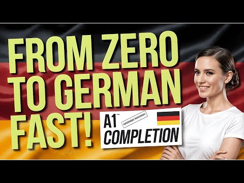 🇩🇪 Learn German A1.1 FAST! (Best Method for Total Beginners)