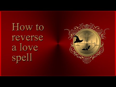 Love spell backfire? Love magick gone wrong? A simple spell to fall out of love. Video