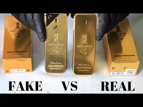 Fake vs Real 1 Million Paco Rabanne Perfume