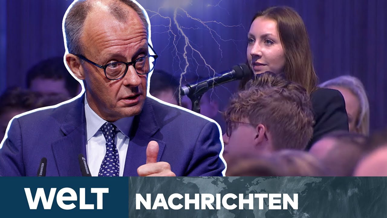 RUST: Rentenpaket? Unangenehm! Junge Union lässt Merz beim Deutschlandtag nicht vom Haken I STREAM