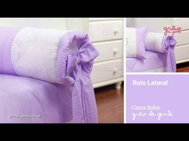 Kit Cama Babá Teddy Lilás | Ref: 50325