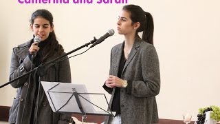 Oceans Hilssong sing by Sarah Frasson Antunes and Catherina Frasson Antunes