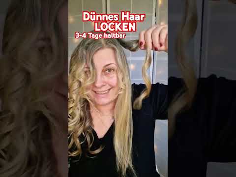 CURLS AND VOLUME thin hair lasts 3-4 days