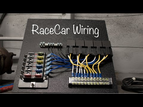 DIY Race Car Fuse/Relay Panel