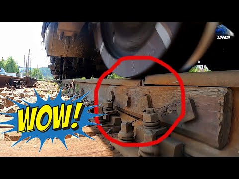 ⚠ Trenuri pe Linie cu Joante Rele ❗🚊🚂🚊⚙ Trains on Bad Jointed Track in Romania ❗