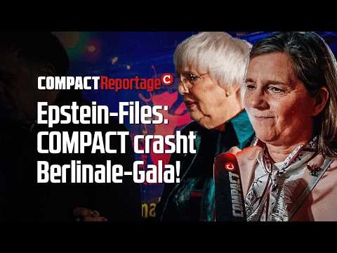 Roth and Göring-Eckardt speechless: COMPACT at the Berlinale!