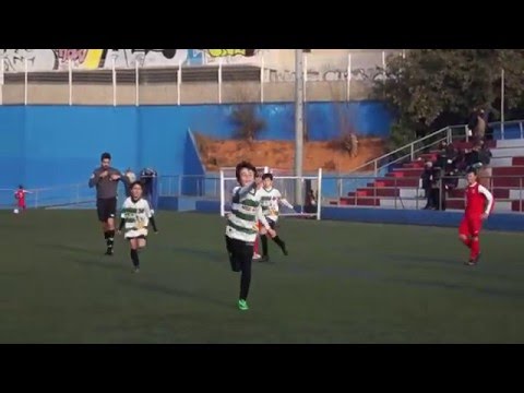 U.E.Sants Alevín "F" vs UNIFICACION LLEFIA,CF. D - Gol Asier