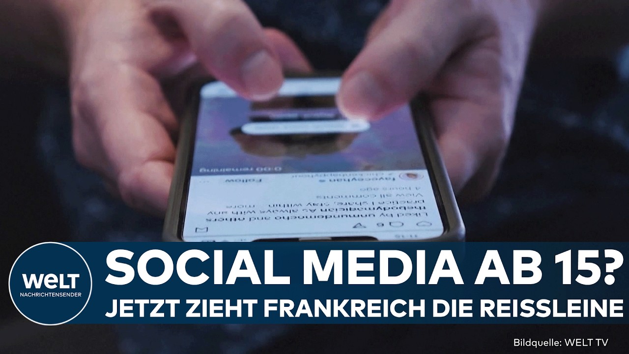 FRANKREICH: Social-Media-Verbot für unter 15-Jährige beschlossen – Alterskontrollen werden Pflicht!