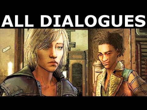 Louis Kicked AJ & Clementine Out Of School - All Dialogues - The Walking Dead Final Season 4 Ep. 2
