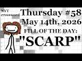 Thursday,  5/14/26 -- NYT Crossword with Sam