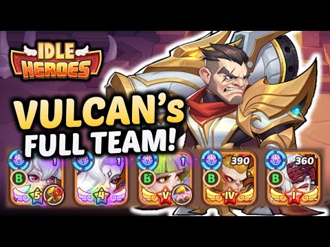 Building the perfect FULL TEAM for our Vulcan! - Episode 71 - The IDLE HEROES CSG Series