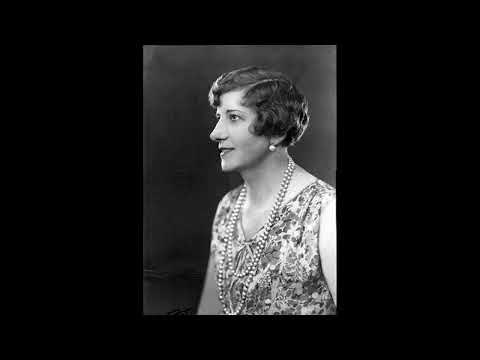Miriam Licette (soprano) - One Fine Day ('Madame Butterfly' - Puccini) (1924)