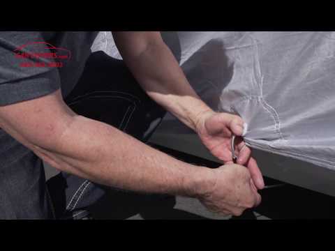 CarCovers.com - How To Install Cable and Lock Set - Secure Your Cover Onto Vehicle