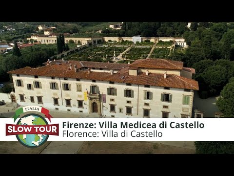 Syusy Blady a Firenze: Villa Medicea di Castello | Florence Slow Tour: Villa di Castello