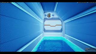 Blob Person Level 4 Asset pass Flythrough - pre-lighting and reflection bake