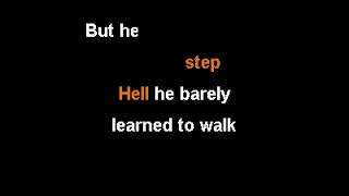 You Just Can&#39;t See Him From The Road  Chris Ledoux Karaoke