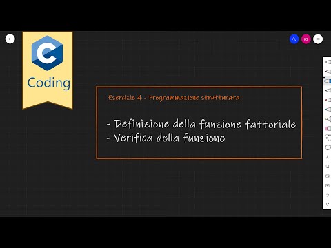 Linguaggio C  - Es 4 Programmazione strutturata
