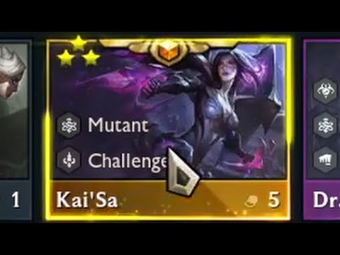 3 star Kai'sa with crit build ! | tft set 6 pbe