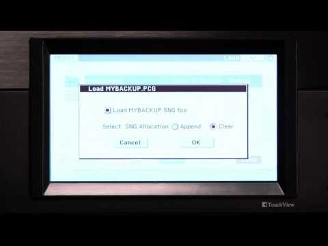 Korg Krome Video Manual -- Part 5: Global Mode & Media Mode