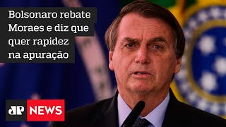 Moraes manda investigar Bolsonaro por vazamento de inquérito sigiloso da PF