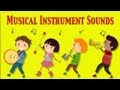 Musical Instruments Sounds For Kids Part 1 learn ...