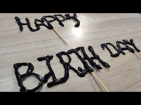 DIY CAKE TOPPERS|CAKE DECORATION