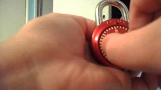 How to Set Your Number Combination Lock 03 21 27