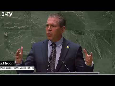 NEW: Israel Ambassador To UN Powerful Speech