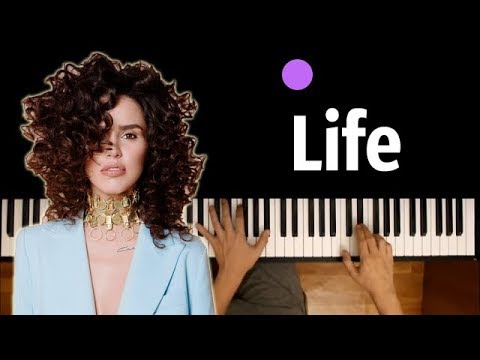 Zivert - Life ● караоке | PIANO_KARAOKE ● ᴴᴰ + НОТЫ & MIDI
