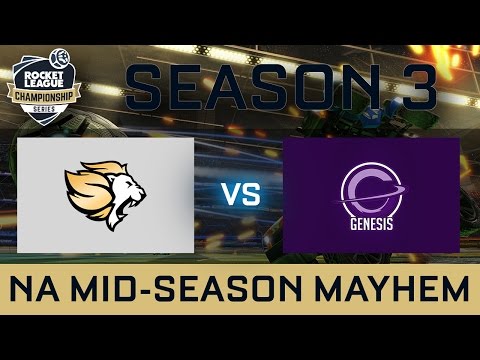 Selfless Gaming vs Genesis NA Midseason Mayhem - RLCS S3