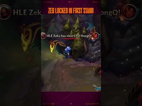 🗣 Zed in International Pro Play!-Feat. HLE Zeka