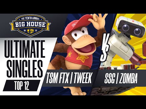 TSM FTX | Tweek vs SSG | Zomba - Ultimate Singles Top 12 - The Big House 10
