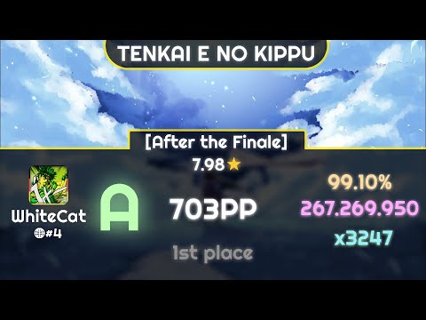 WhiteCat | Dragon Guardian - Tenkai e no Kippu [After the Finale] (Kroytz, 7.98*) 99.10%  9xMiss #1