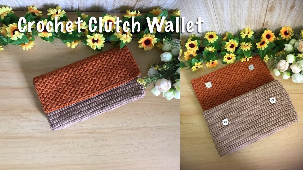 Clutch Wallet | Crochet Tutorial