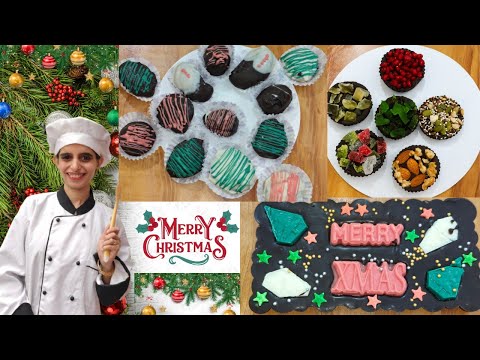 🎄 Christmas Special Homemade Chocolates | Easy & Premium Chocolate Recipe | Chef Farnaz Zaikadelight